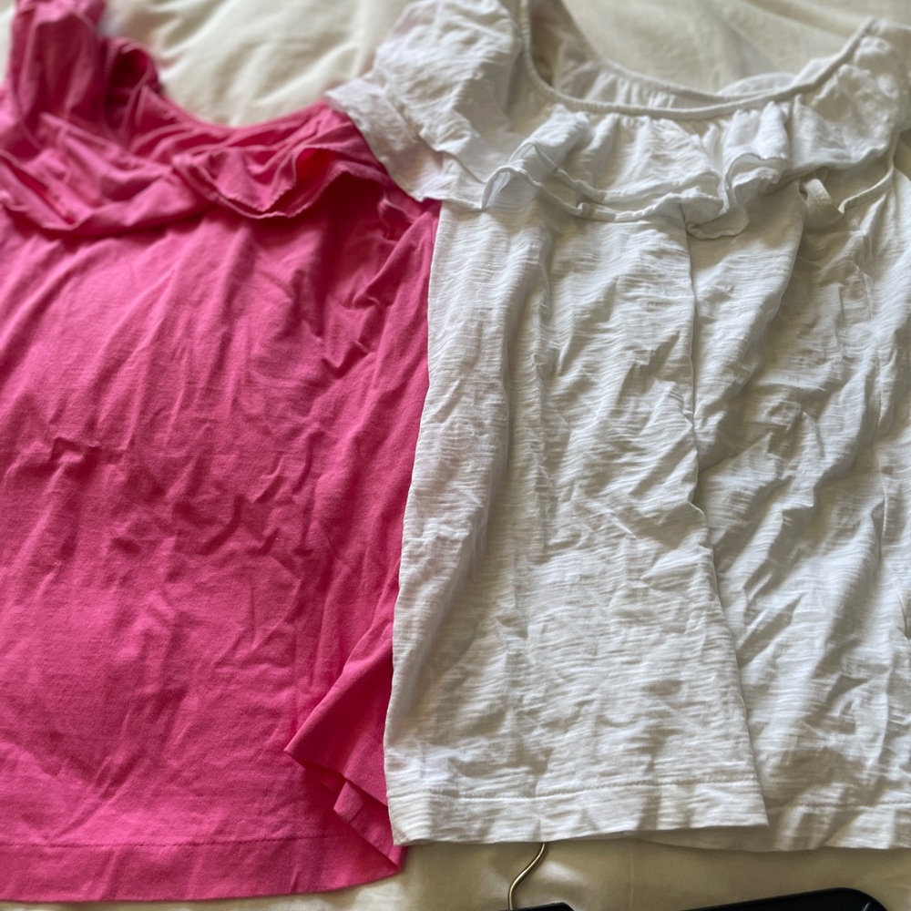 Bogo!! 2 Versatile Lilly Pulitzer cotton shirts.